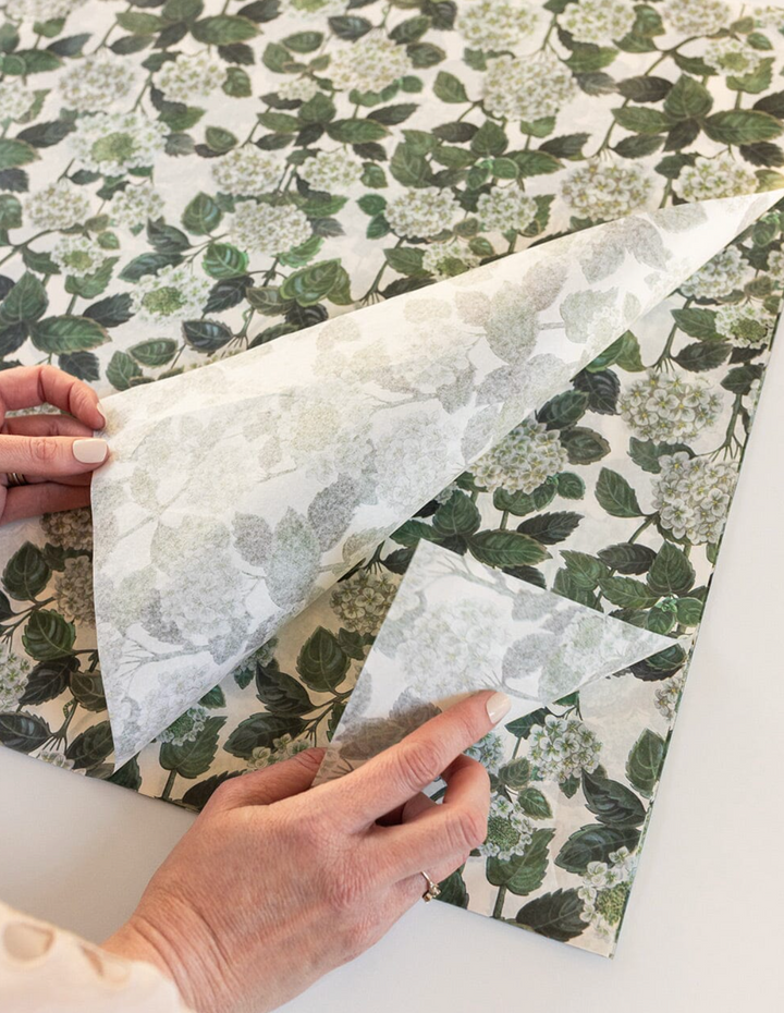 Bespoke Tissue Paper 4PK - Hydrangea