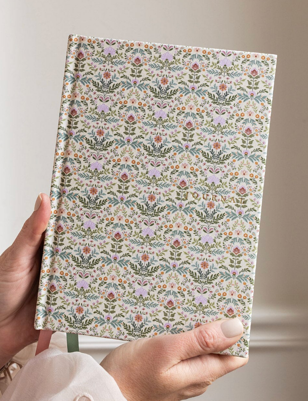 Bespoke Linen Bound Journal - Bramble oss (Blank Journal)