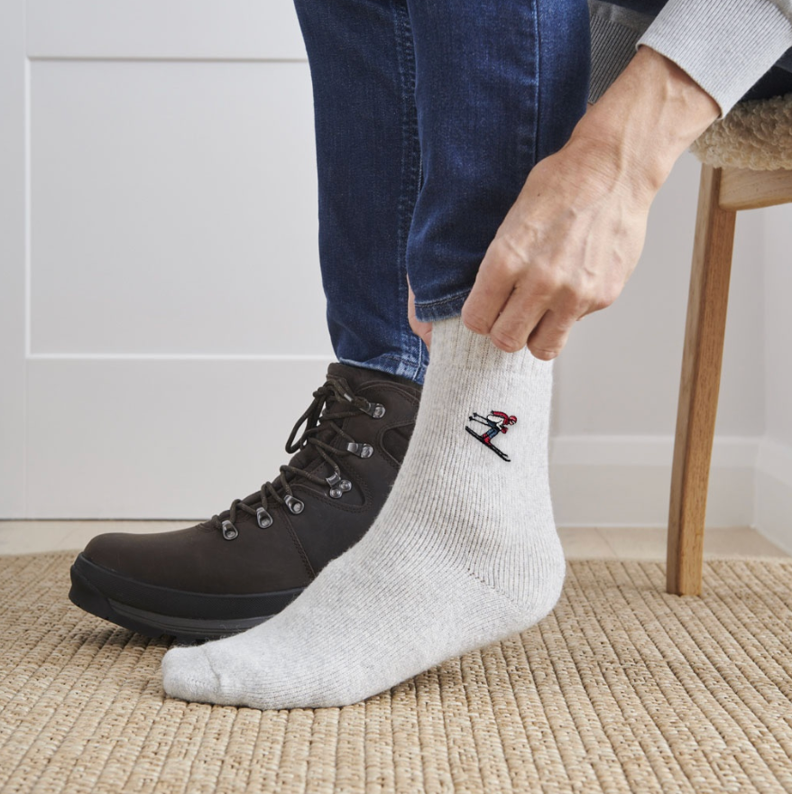 Sweet William Wool Socks -  Skiing