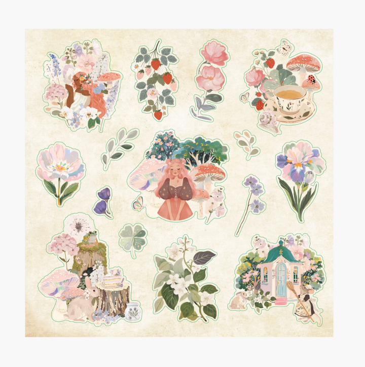 Sticker Book - Enchanted Forest