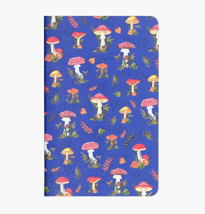 Jotter Notebook (Set of 3) - Mushrooms