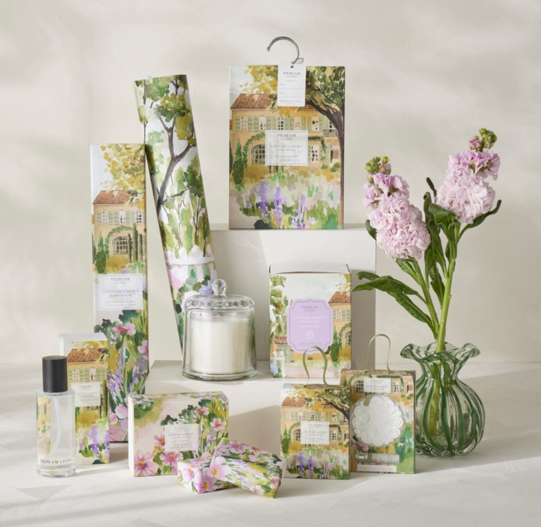 Scented Drawer Liners - Country Garden - Lavender & Vanilla