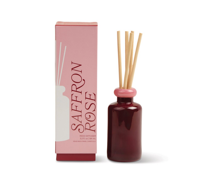 Stacked Glass Diffuser - Saffron Rose