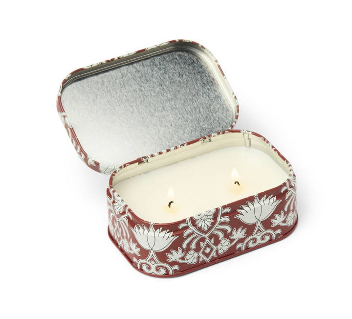 Cherie Printed Tin Candle - French Linen & Orris