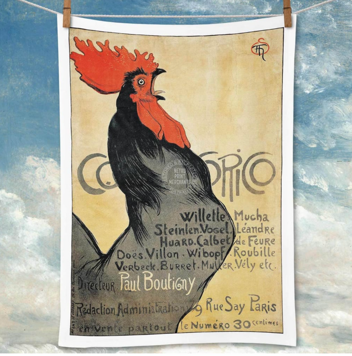 Tea Towel - French Rooster