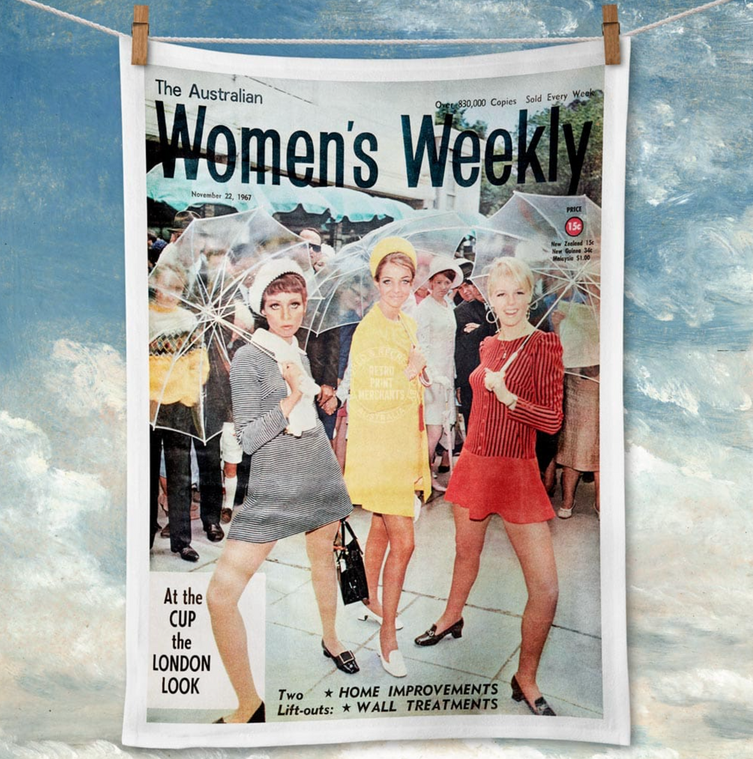Tea Towel - The Australian Women's Weekly 1967 Melbourne Cup