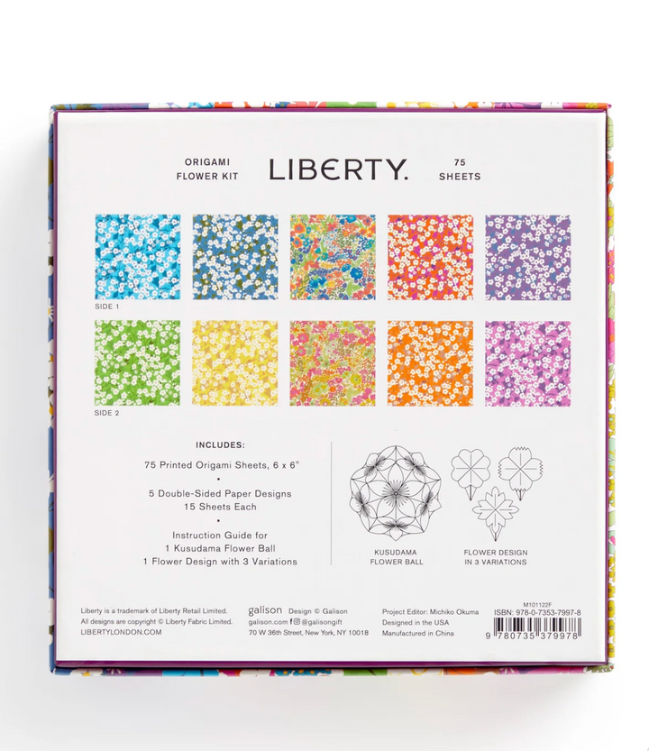 Liberty Origami Flower Kit