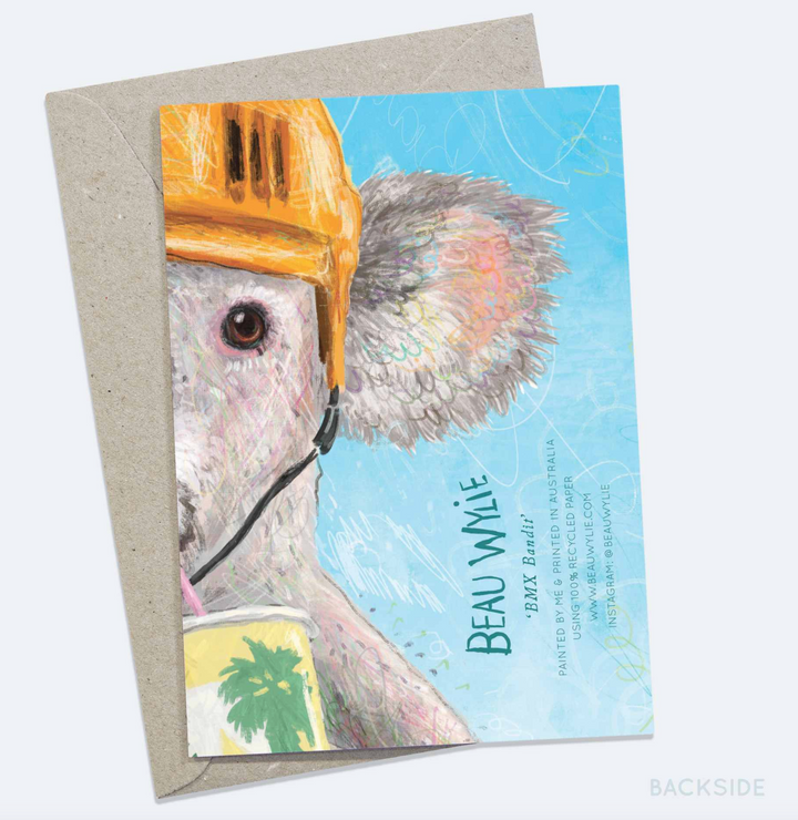 Beau Wylie Card - BMX Bandit