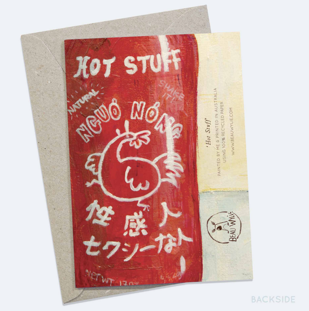 Beau Wylie Card - Hot Stuff