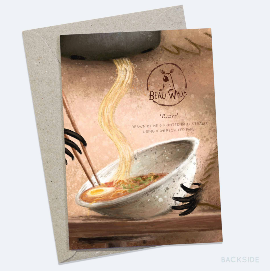Beau Wylie Card - Ramen