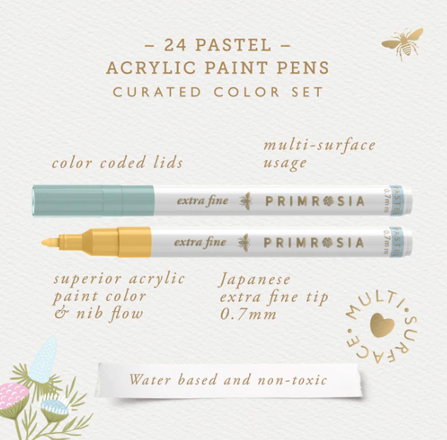 Primrosia - Paint Pens Pastel