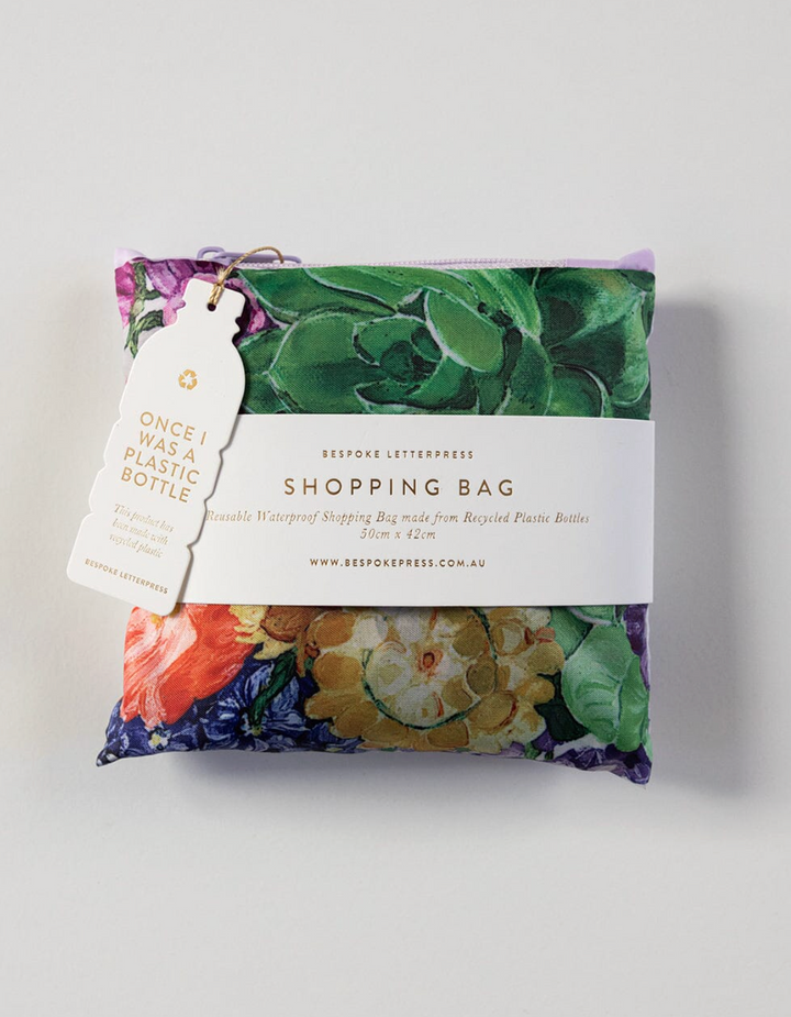 Bespoke Letterpress Shopping Bag -Cockatiel