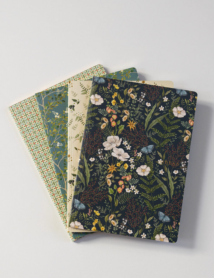 Bespoke Letterpress Notebook - Companion Set