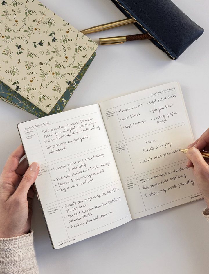 Bespoke Letterpress Notebook - Companion Set
