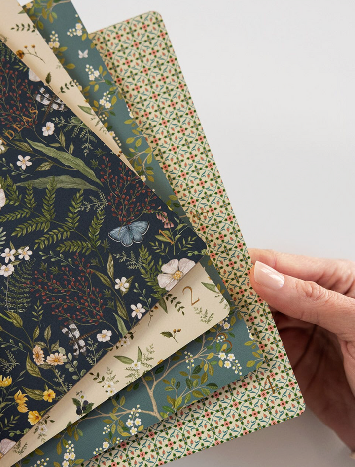 Bespoke Letterpress Notebook - Companion Set
