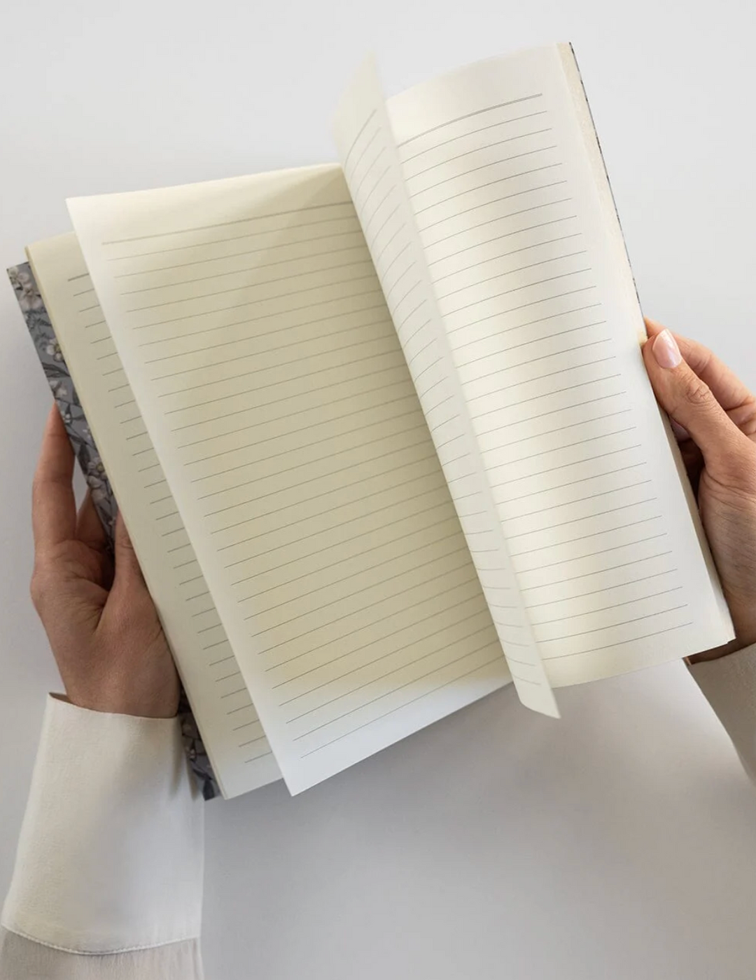 Bespoke Letterpress Workbook - Ivory Garden
