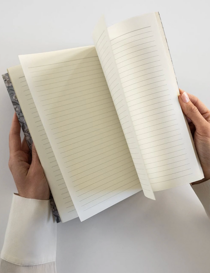 Bespoke Letterpress Workbook - Ivory Garden
