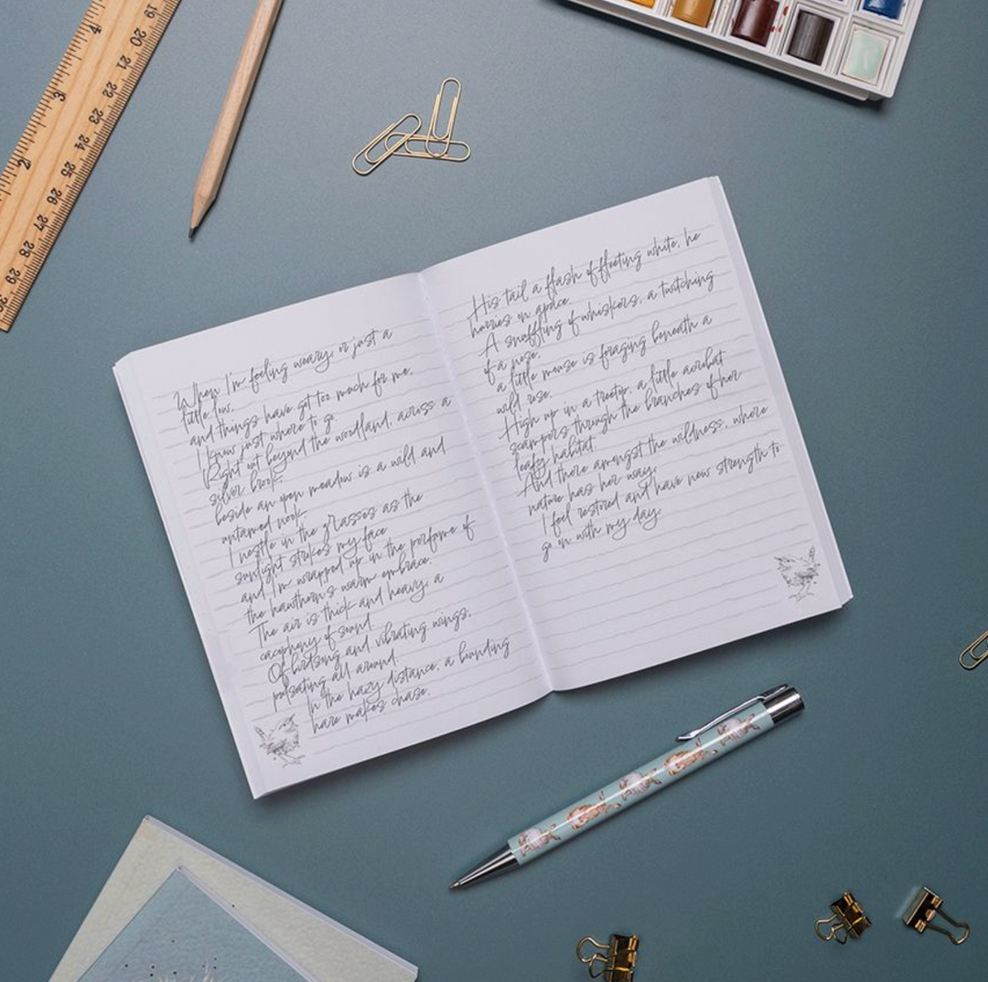 Wrendale Designs A6 Notebook - Hee Haw