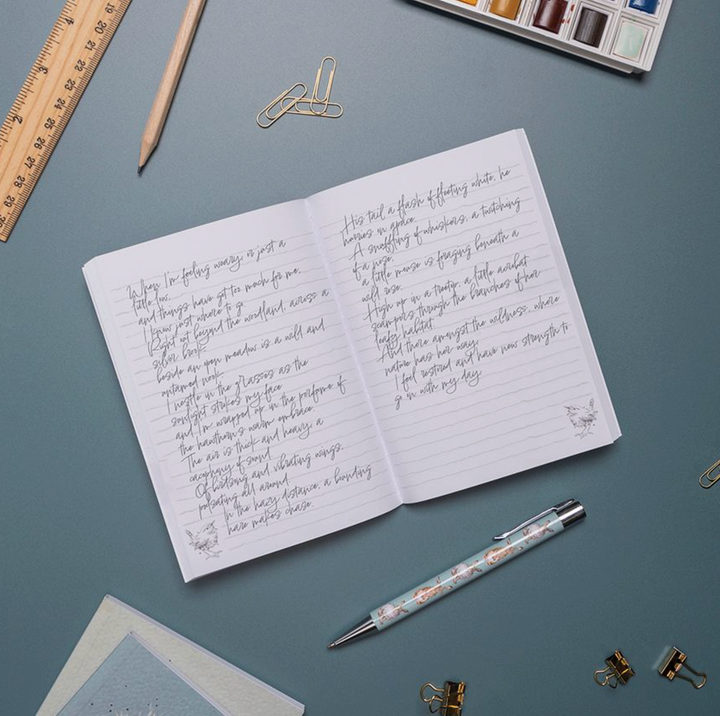 Wrendale Designs A6 Notebook - Hee Haw