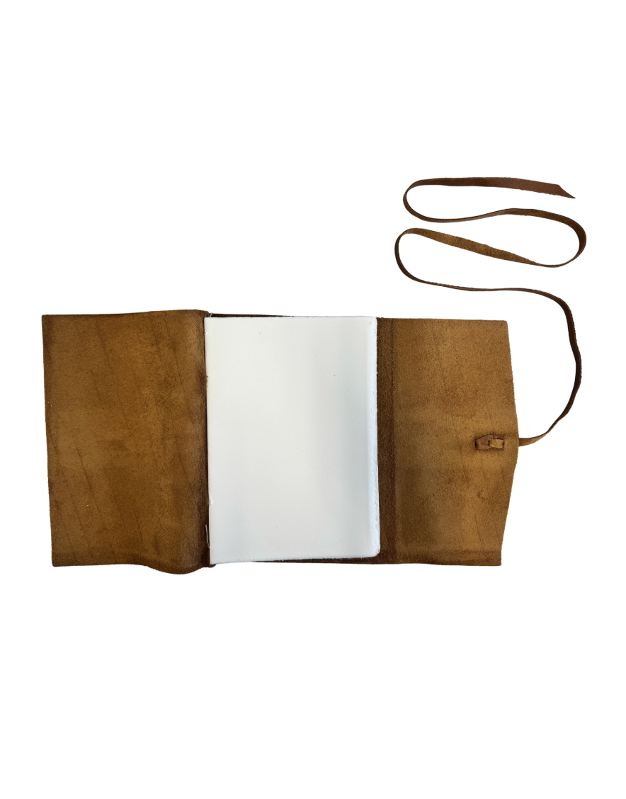 Medioevo Leather Journal - Tan Large
