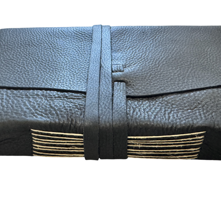 Medioevo Leather Journal - Black Large