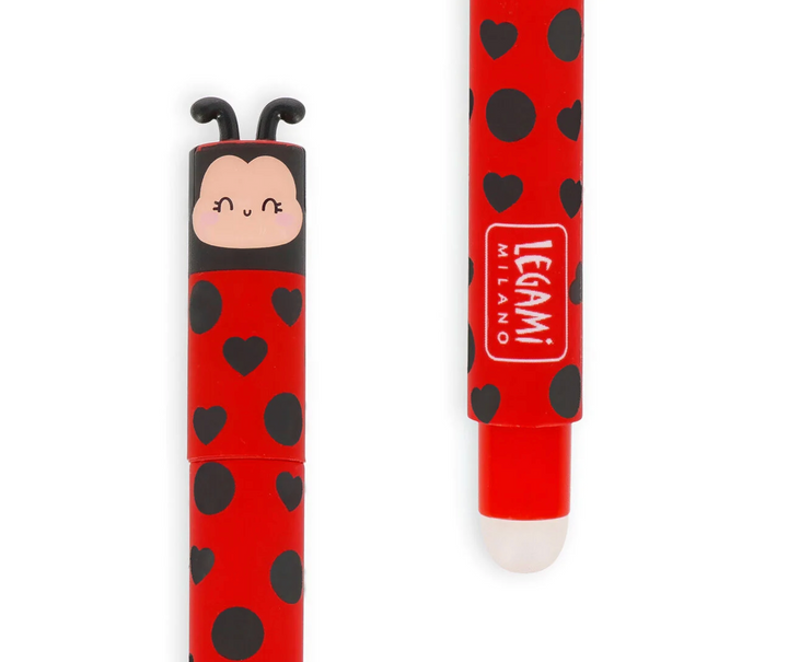 Erasable Gel Pen - Ladybug