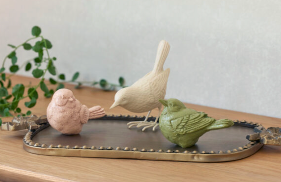 Finchy Sculpture - Pink