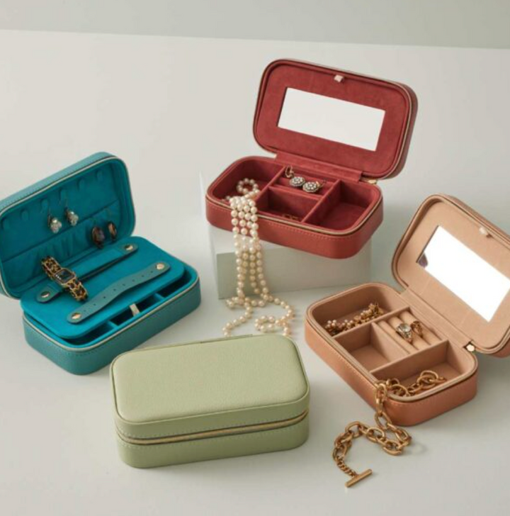 Gigi Jewellery Case - Dusty Rose