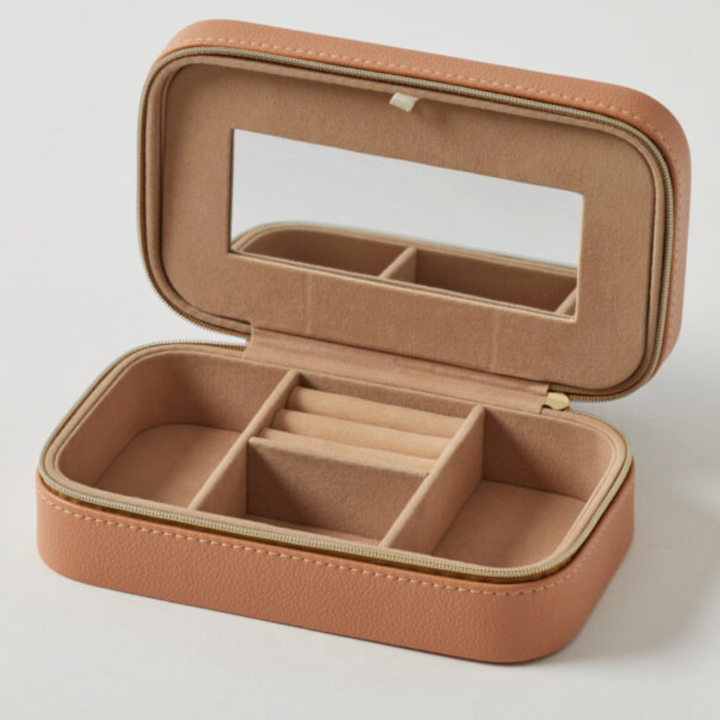 Gigi Jewellery Case - Dusty Rose