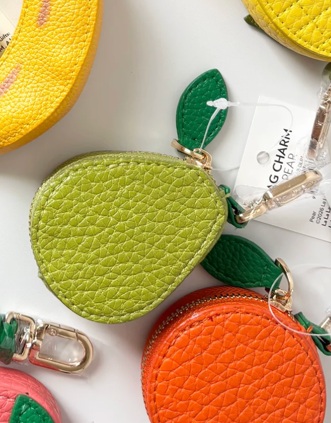 Bag Charm - Pear