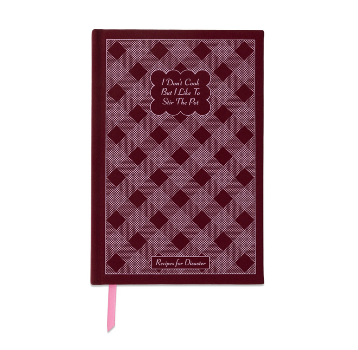 Cloth Journal - I Don't Cook But I Like To Stir The Pot