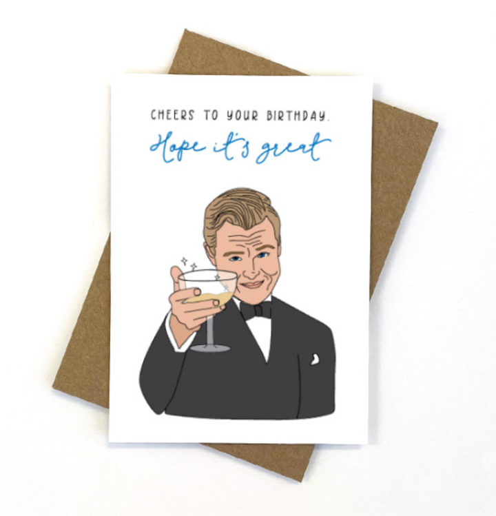 Candle Bark Creations Card - Leonardo Dicaprio Birthday