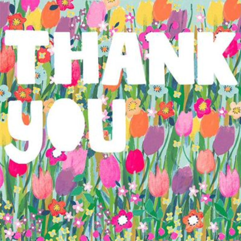 Fleurescent Card - Thank You