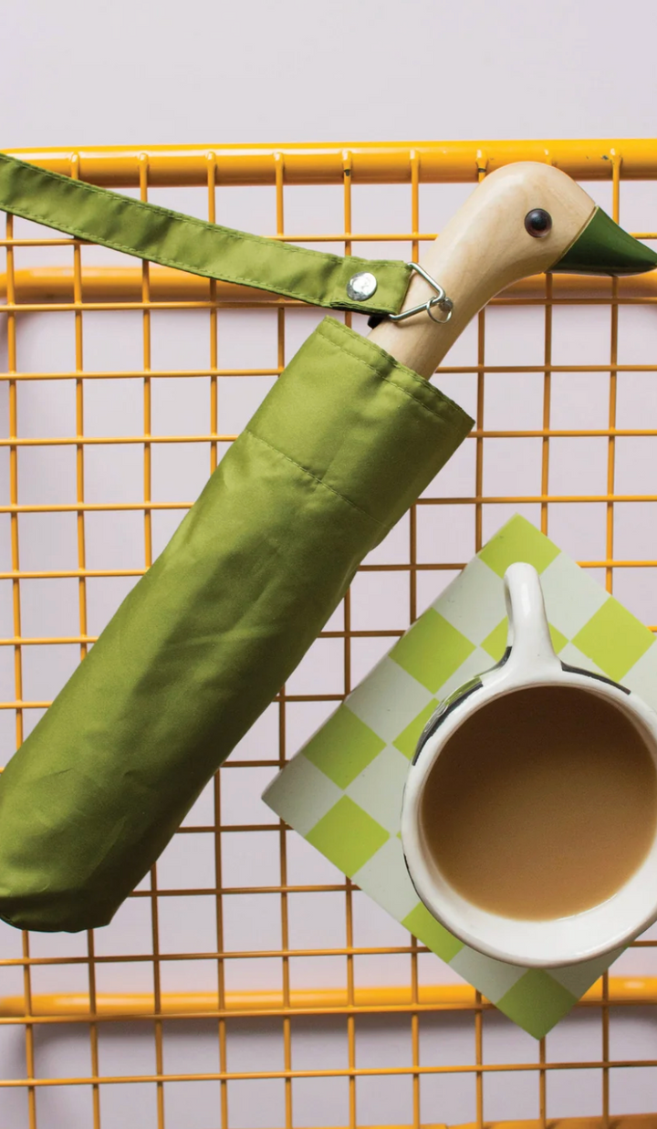 Duck Umbrella Compact  - Olive