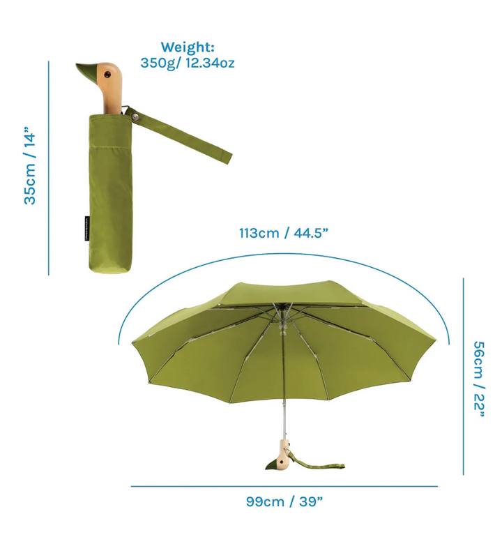 Duck Umbrella Compact  - Olive