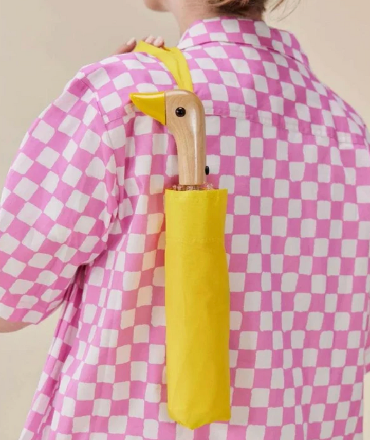 Duck Umbrella Compact - Yellow