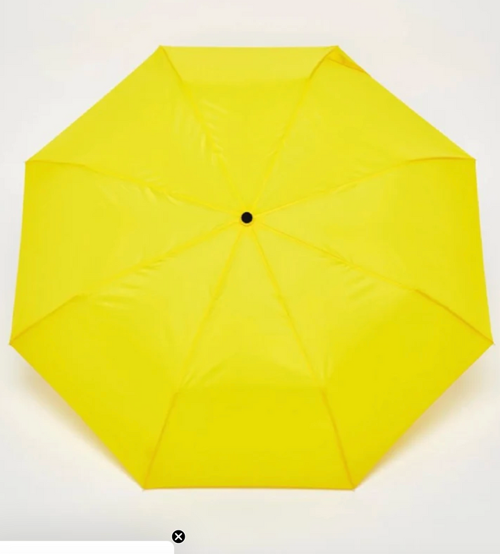Duck Umbrella Compact - Yellow