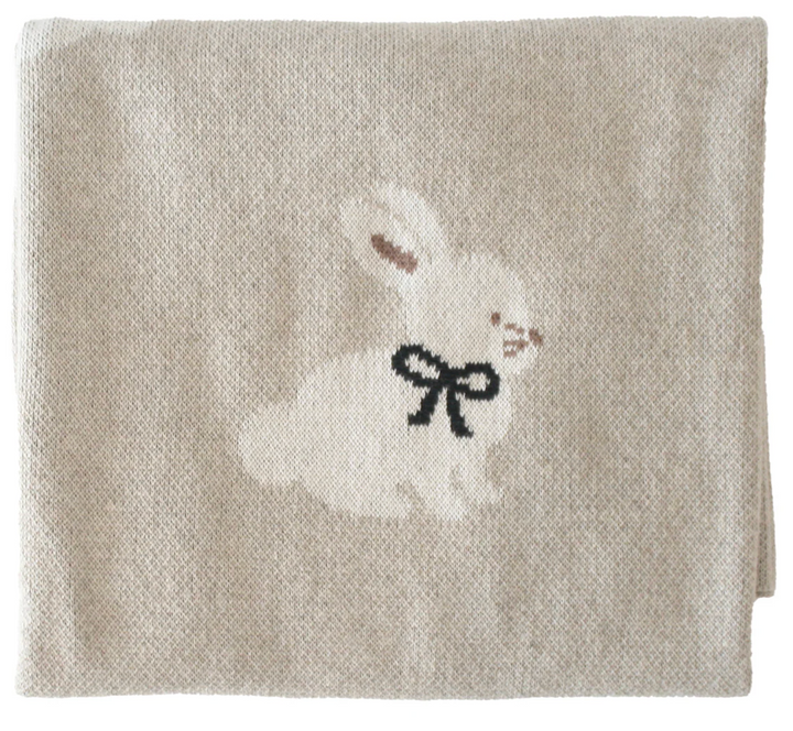 Baby Bunny Blanket - Natural