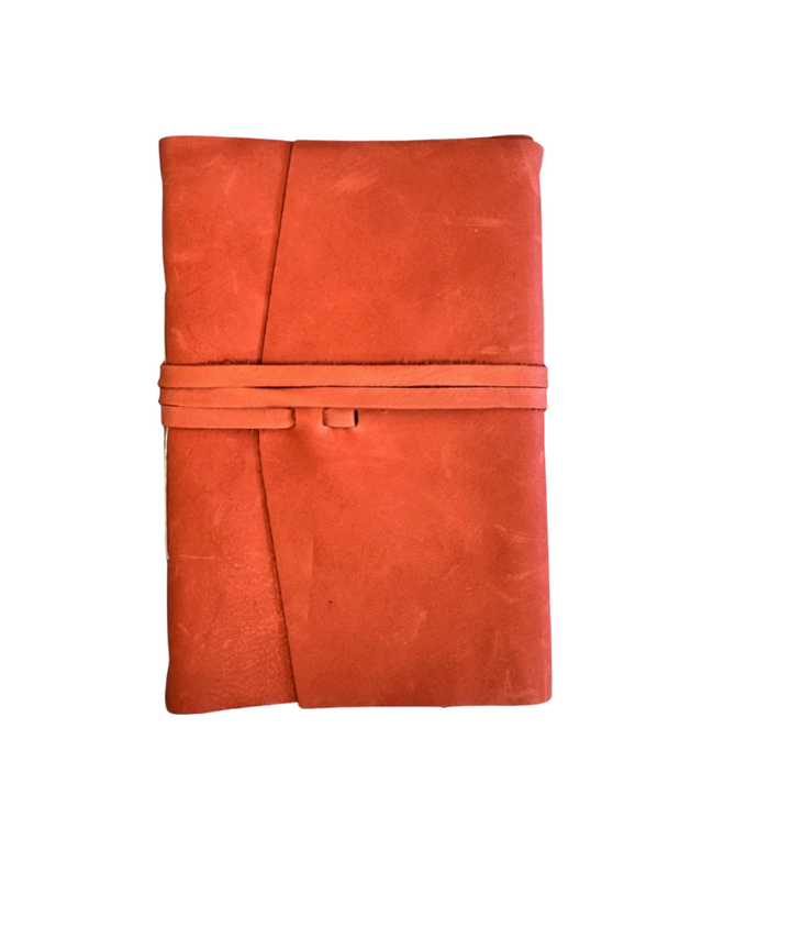 Medioevo Leather Journal - Red Large