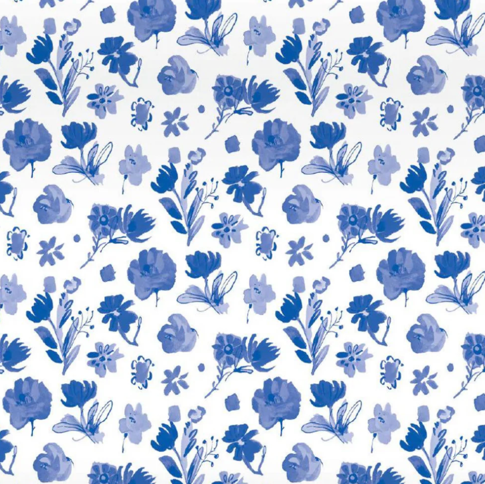 Roger La Borde Flat Wrap - Reversible Birds