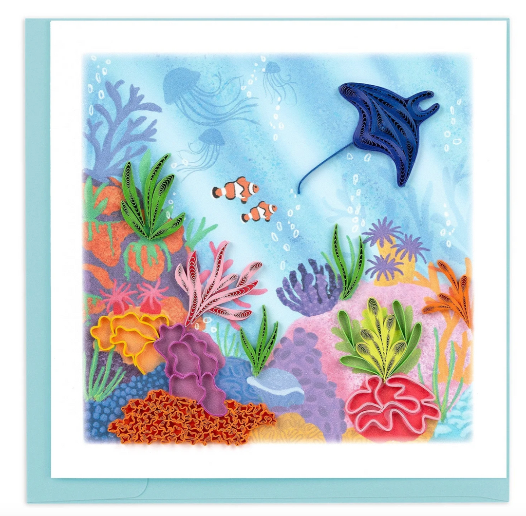 Quilling Card - Great Barrier Reef