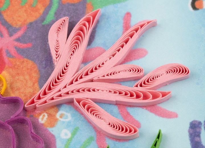Quilling Card - Great Barrier Reef