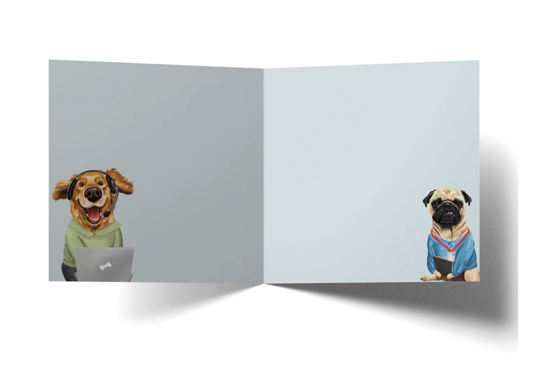 La La Land Card - Dogs Farewell