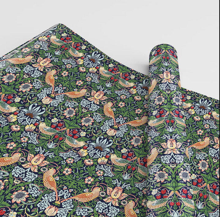 Museums & Galleries Roll Wrap - V&A Strawberry Thief