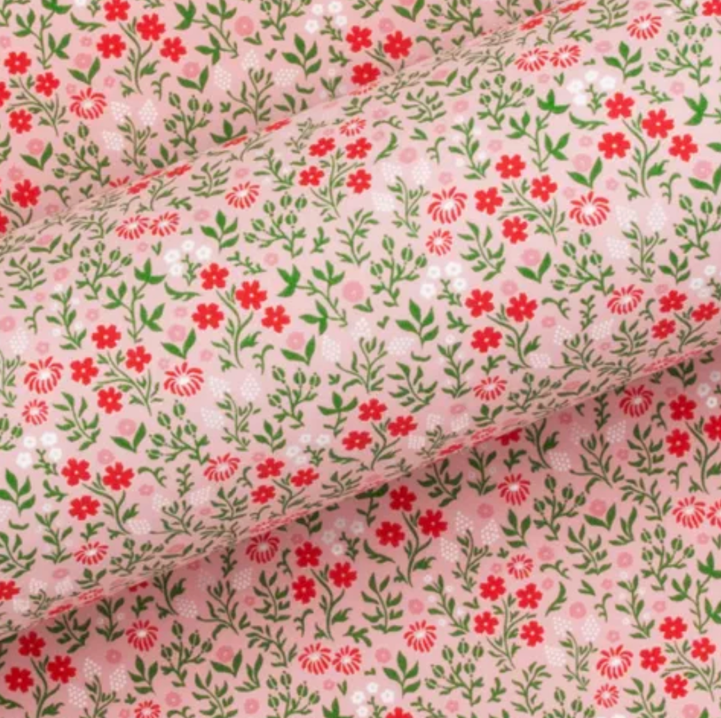 Vandoros Wrap Roll 2.5m - Wildflowers Pink