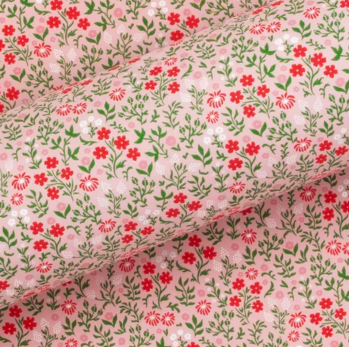 Vandoros Wrap Roll 2.5m - Wildflowers Pink