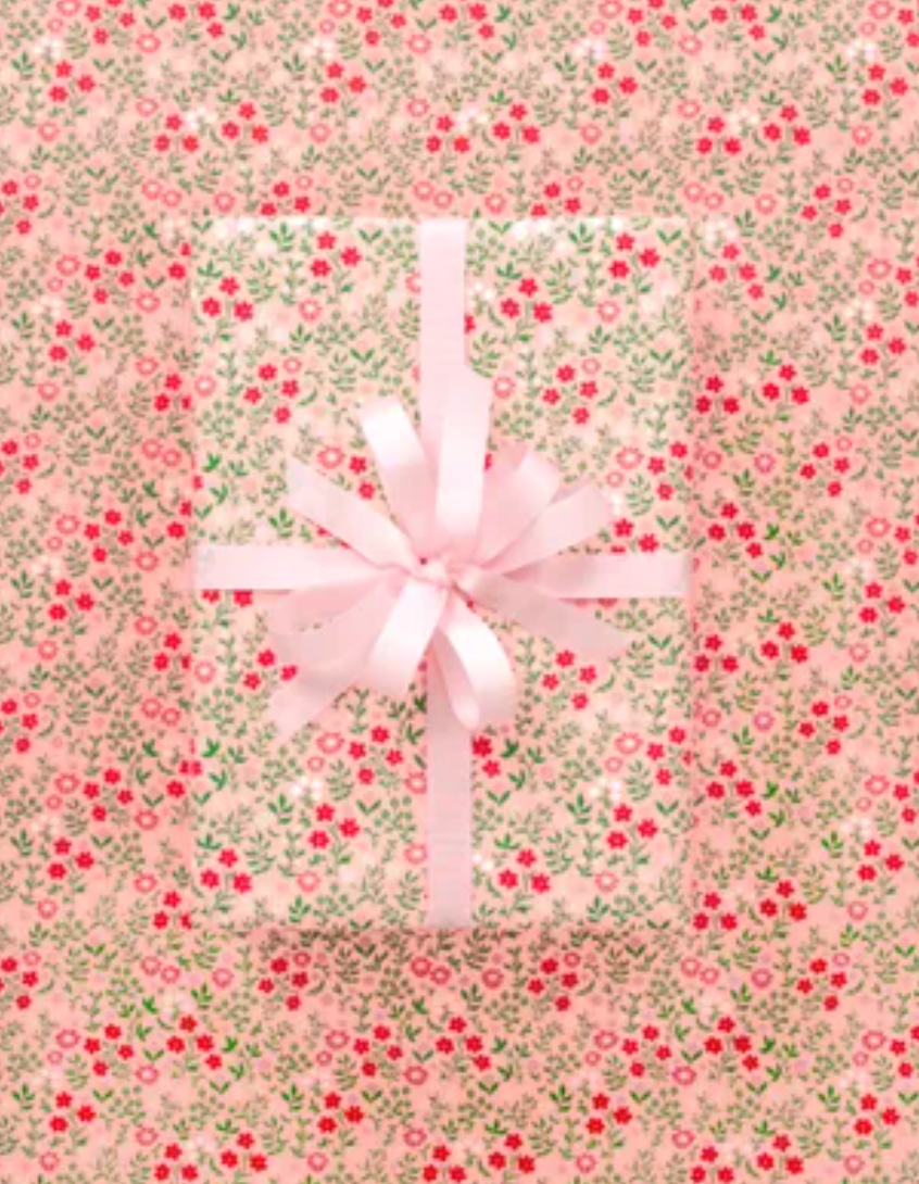Vandoros Wrap Roll 2.5m - Wildflowers Pink
