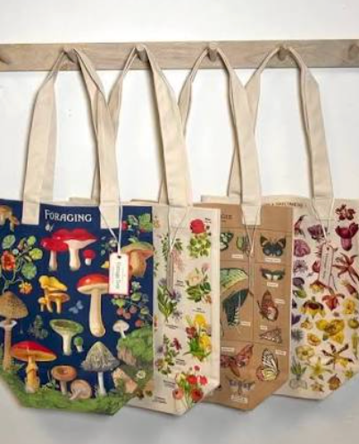 Vintage Flora Specimens Tote Bag