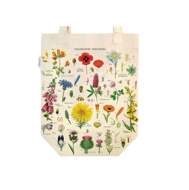 Vintage  Wildflowers Tote Bag