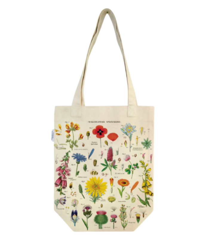 Vintage  Wildflowers Tote Bag